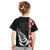 New Zealand ANZAC Day Kid T Shirt Soldier Silver Fern with Red Poppies Flower Maori Style LT03 - Polynesian Pride