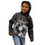 Custom New Zealand Women's Day Kid Hoodie Maori Tribal Girl and Silver Fern Pattern LT03 - Polynesian Pride