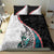 New Zealand Bedding Set Manaia Fern and Koru Maori Pattern