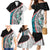 New Zealand Family Matching Mermaid Dress and Hawaiian Shirt Manaia Fern and Koru Maori Pattern LT03 - Polynesian Pride