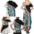 New Zealand Family Matching Summer Maxi Dress and Hawaiian Shirt Manaia Fern and Koru Maori Pattern LT03 - Polynesian Pride