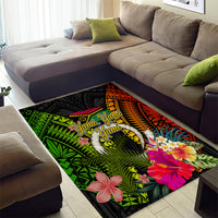 Vanuatu Independence Day Area Rug Tugeta Yumi Selebretem Indipendens Dei LT03 - Polynesian Pride