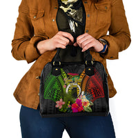 Vanuatu Independence Day Shoulder Handbag Tugeta Yumi Selebretem Indipendens Dei LT03 - Polynesian Pride
