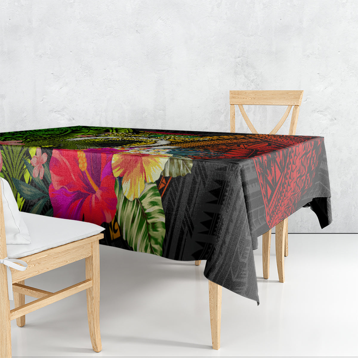 Vanuatu Independence Day Tablecloth Tugeta Yumi Selebretem Indipendens Dei LT03 - Polynesian Pride