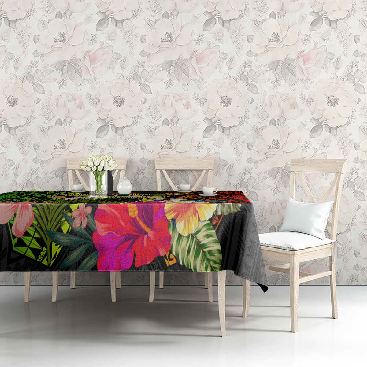 Vanuatu Independence Day Tablecloth Tugeta Yumi Selebretem Indipendens Dei LT03 - Polynesian Pride