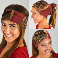 Samoan Pacific Tribal Flower Geometric Art Tattoos Neck Gaiter Siapo Pattern Flame Sunset LT03 - Polynesian Pride