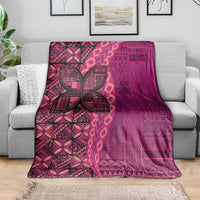 Samoan Pacific Tribal Flower Geometric Art Tattoos Blanket Siapo Pattern Romantic Rose LT03 - Polynesian Pride