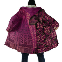Samoan Pacific Tribal Flower Geometric Art Tattoos Cloak Siapo Pattern Romantic Rose LT03 - Polynesian Pride