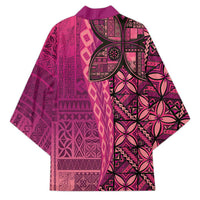 Samoan Pacific Tribal Flower Geometric Art Tattoos Kimono Siapo Pattern Romantic Rose LT03 - Polynesian Pride
