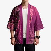 Samoan Pacific Tribal Flower Geometric Art Tattoos Kimono Siapo Pattern Romantic Rose LT03 - Polynesian Pride