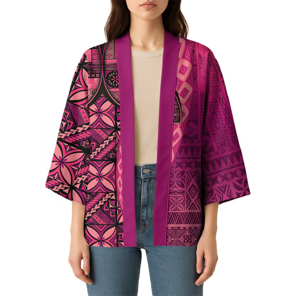 Samoan Pacific Tribal Flower Geometric Art Tattoos Kimono Siapo Pattern Romantic Rose LT03 - Polynesian Pride