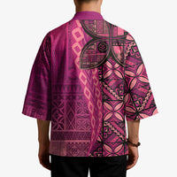 Samoan Pacific Tribal Flower Geometric Art Tattoos Kimono Siapo Pattern Romantic Rose LT03 - Polynesian Pride