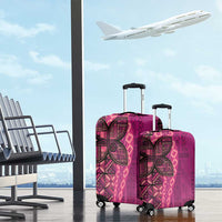 Samoan Pacific Tribal Flower Geometric Art Tattoos Luggage Cover Siapo Pattern Romantic Rose LT03 - Polynesian Pride