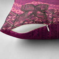 Samoan Pacific Tribal Flower Geometric Art Tattoos Pillow Cover Siapo Pattern Romantic Rose LT03 - Polynesian Pride
