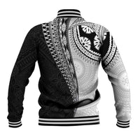 Fijian Masi Tattoos Baseball Jacket with Tapa Tribal Pattern LT03 - Polynesian Pride