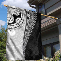 Fijian Masi Tattoos Garden Flag with Tapa Tribal Pattern LT03 - Polynesian Pride