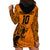 Custom PNG Lae Snax Tigers Rugby Hoodie Dress The Tigers Head and PNG Bird Polynesian Tattoo LT03 - Polynesian Pride