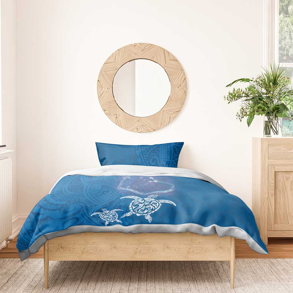 Cook Islands Manihiki Atoll Bedding Set Maori Turtle and Polynesian Pattern LT03 - Polynesian Pride
