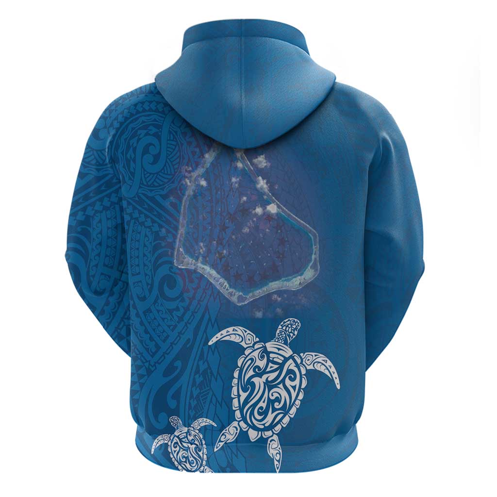 Cook Islands Manihiki Atoll Hoodie Maori Turtle and Polynesian Pattern LT03 - Polynesian Pride