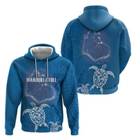 Cook Islands Manihiki Atoll Hoodie Maori Turtle and Polynesian Pattern LT03 - Polynesian Pride