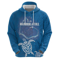 Cook Islands Manihiki Atoll Hoodie Maori Turtle and Polynesian Pattern LT03 - Polynesian Pride