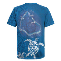 Cook Islands Manihiki Atoll Rugby Jersey Maori Turtle and Polynesian Pattern LT03 - Polynesian Pride