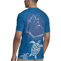 Cook Islands Manihiki Atoll Rugby Jersey Maori Turtle and Polynesian Pattern LT03 - Polynesian Pride