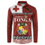 Tongan Culture Button Sweatshirt Ngatu Art Tattoo and Emblem of Tonga