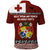 Tongan Culture Polo Shirt Ngatu Art Tattoo and Emblem of Tonga