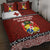 Tongan Culture Quilt Bed Set Ngatu Art Tattoo and Emblem of Tonga