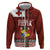 Tongan Christmas Hoodie Kilisimasi Fiefia with Ngatu Art Tattoo