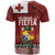 Tongan Christmas T Shirt Kilisimasi Fiefia with Ngatu Art Tattoo