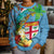 Fijians Iguana Tagimoucia Christmas Kid Ugly Christmas Sweater Christmas Palm Tree and Hibiscus