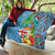 Fijians Iguana Tagimoucia Christmas Quilt Christmas Palm Tree and Hibiscus