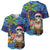 The Funny Santa Wears Sulu Christmas Baseball Jersey Fijian Christmas Palm Tree With Masi Art Tattoo