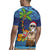 The Funny Santa Wears Sulu Christmas Rugby Jersey Fijian Christmas Palm Tree With Masi Art Tattoo