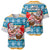 Hawaii Mele Kalikimaka Baseball Jersey Funny Santa and Coconut Mix Kakau Pattern LT03 - Polynesian Pride