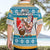 Hawaii Mele Kalikimaka Hawaiian Shirt Funny Santa and Coconut Mix Kakau Pattern LT03 - Polynesian Pride