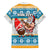 Custom Hawaii Mele Kalikimaka Hawaiian Shirt Funny Santa and Coconut Mix Kakau Pattern LT03 - Polynesian Pride