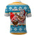 Custom Hawaii Mele Kalikimaka Polo Shirt Funny Santa and Coconut Mix Kakau Pattern LT03 - Polynesian Pride