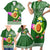 Hawaii Family Matching Short Sleeve Bodycon Dress and Hawaiian Shirt Aloha Funny Avocado Mix Kakau Hawaiian Tribal LT03 - Polynesian Pride