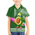 Hawaii Family Matching Short Sleeve Bodycon Dress and Hawaiian Shirt Aloha Funny Avocado Mix Kakau Hawaiian Tribal LT03 Son's Shirt Green - Polynesian Pride