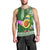 Hawaii Men Tank Top Aloha Funny Avocado Mix Kakau Hawaiian Tribal LT03 - Polynesian Pride