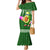 Hawaii Mermaid Dress Aloha Funny Avocado Mix Kakau Hawaiian Tribal LT03 Women Green - Polynesian Pride