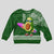 Aloha Avocado Funny Fruits Custom Kid Ugly Christmas Sweater Mix Hawaiian Kakau Tribal LT03 Kid Green - Polynesian Pride