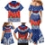 Samoan Tapa Family Matching Mermaid Dress and Hawaiian Shirt Ula Fala and Teuila Flower LT03 - Polynesian Pride