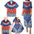 Samoan Tapa Family Matching Puletasi and Hawaiian Shirt Ula Fala and Teuila Flower LT03 - Polynesian Pride