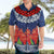 Samoan Tapa Hawaiian Shirt Ula Fala and Teuila Flower LT03 - Polynesian Pride