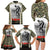 New Zealand and Australia ANZAC Day Family Matching Long Sleeve Bodycon Dress and Hawaiian Shirt Koala and Kiwi Bird Soldier Gallipoli Camouflage Style LT03 - Polynesian Pride