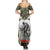 New Zealand and Australia ANZAC Day Summer Maxi Dress Koala and Kiwi Bird Soldier Gallipoli Camouflage Style LT03 - Polynesian Pride